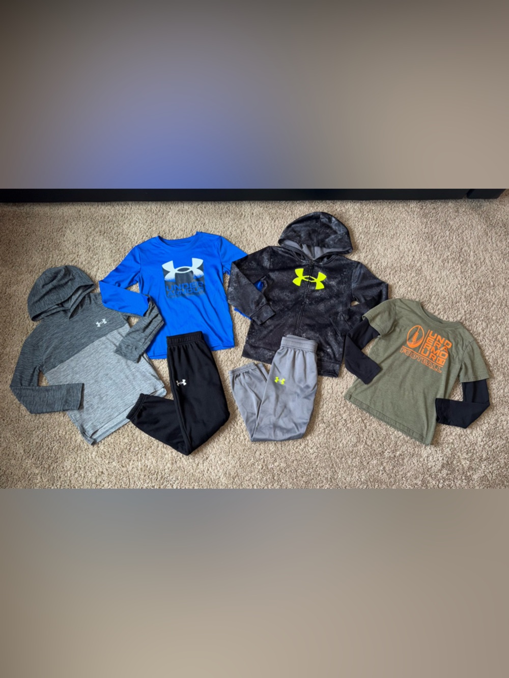 Under Armour Boys 7- piece Bundle